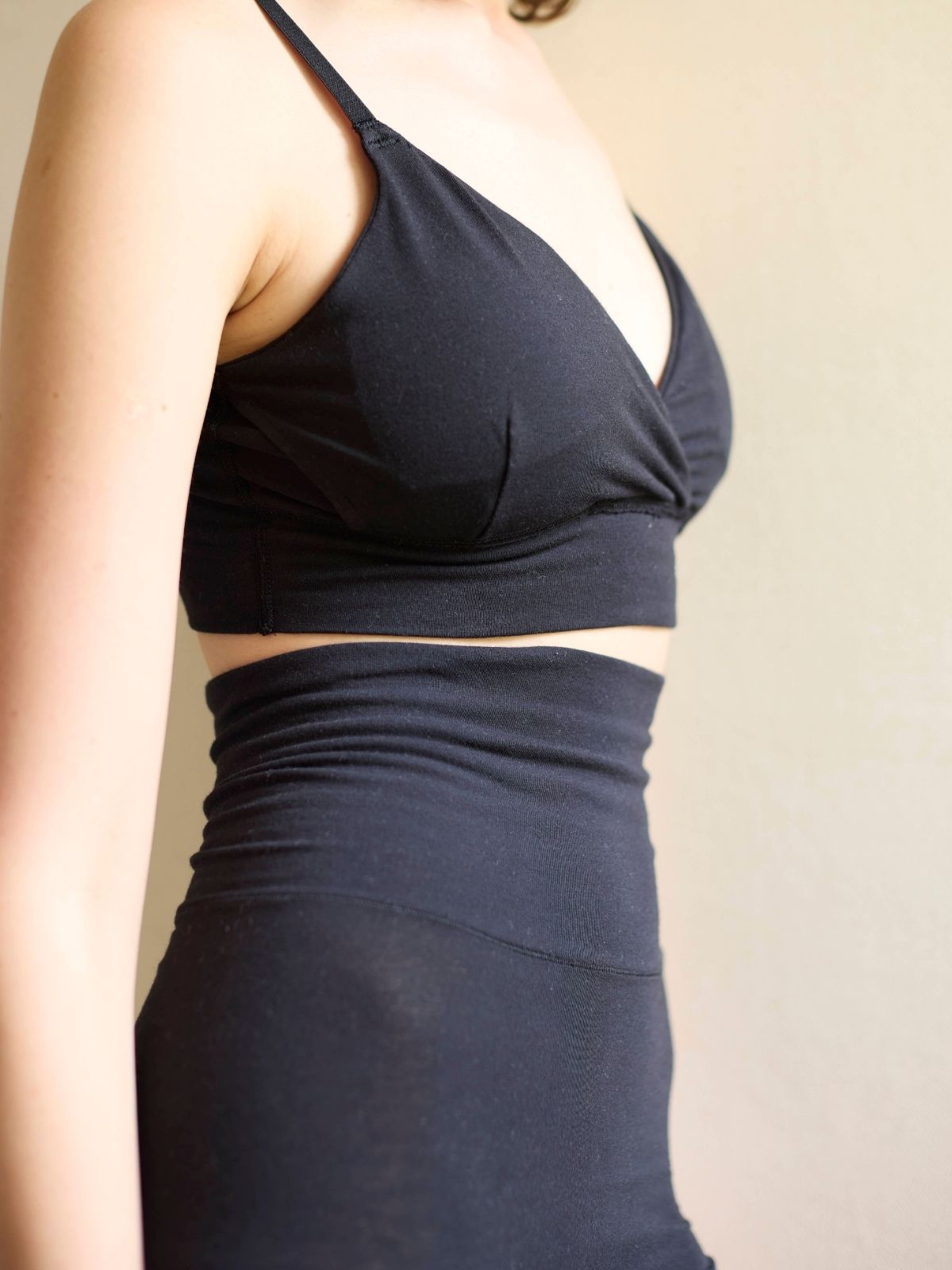 コンフォート腹巻3分丈ショーツ　ベージュ