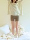 コンフォート腹巻3分丈ショーツ　ベージュ