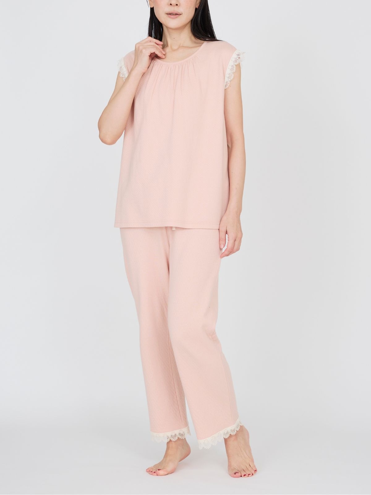 定番｜スズランレースパンツ ピンク