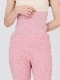 【再入荷】リラックスコットン腹巻レッグパンツ　ピンク