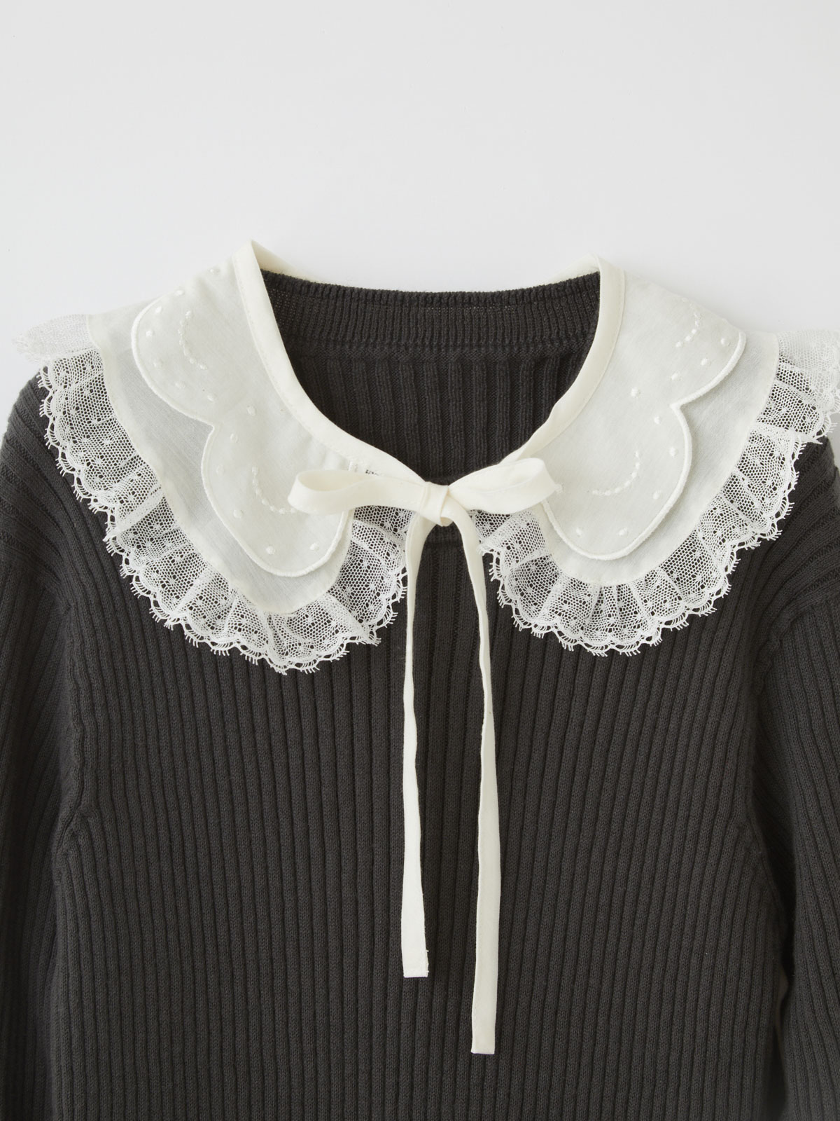 残りわずか】スノードロップレース付け襟 | デイリーウェア | 美しく  