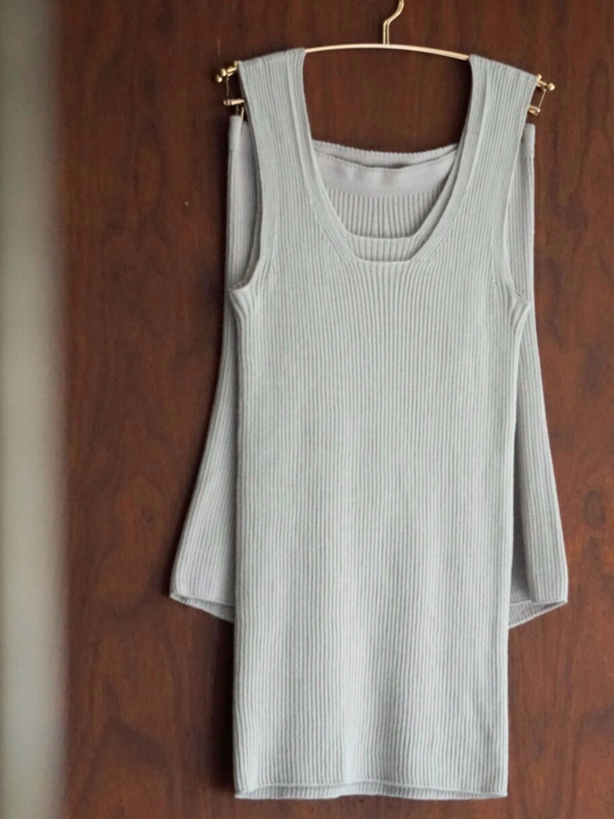 シルクエアリーショートパンツ ペールグレー