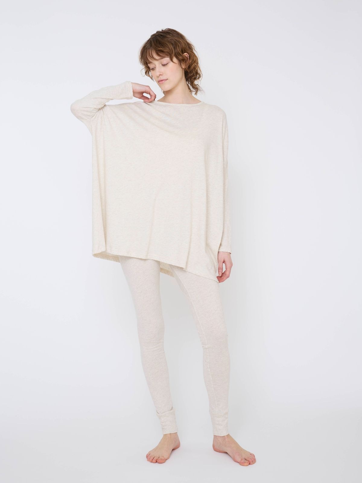 戸賀ニット　オフホワイト　Ｌ X-girl（エックスガール）の「XG LOGO LINE KNIT トップス