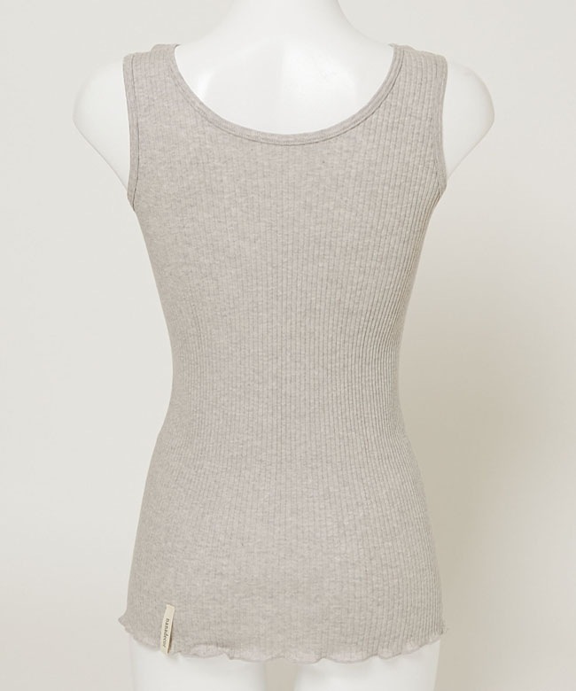 ナナリブタンクトップ　グレー