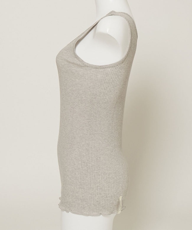 ナナリブタンクトップ　グレー