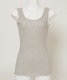 ナナリブタンクトップ　グレー