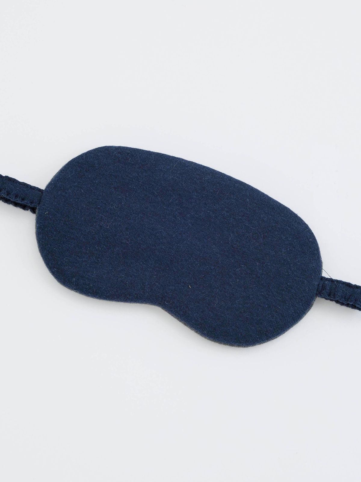 ハンドメイドのアイマスク ブルーストライプ(ビックサイズ)