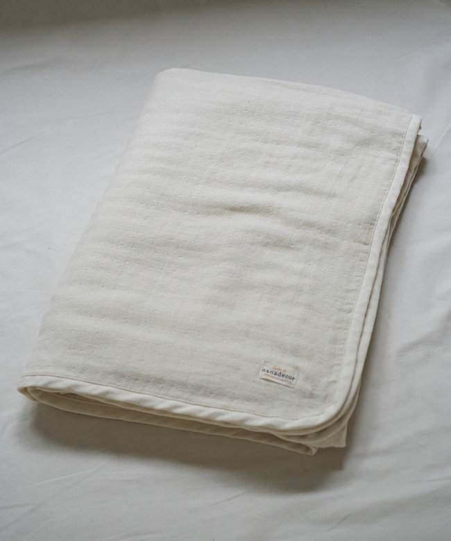 ナナデコール　nanadecor 綿毛布　オーガニックコットン100% オーガニックコットン綿毛布 | すべての商品 | 美しく眠る