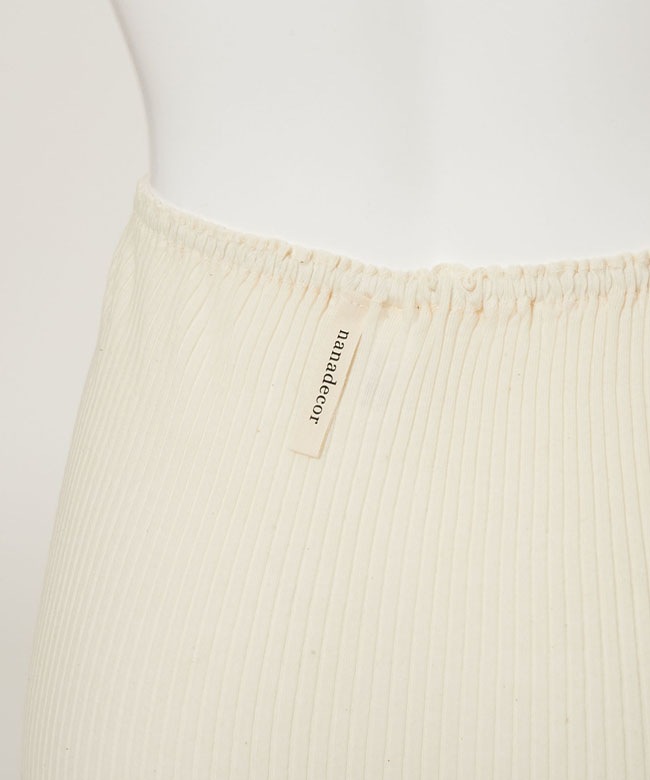 ナナリブミニパンツ　ナチュラル