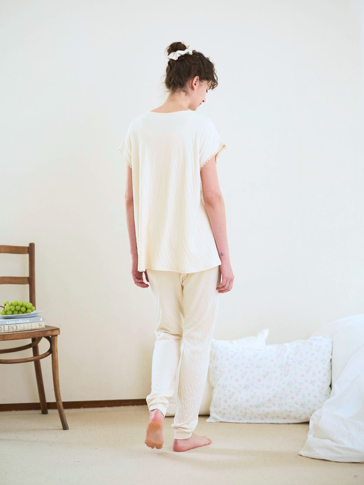 リリー半袖トップス ナチュラル