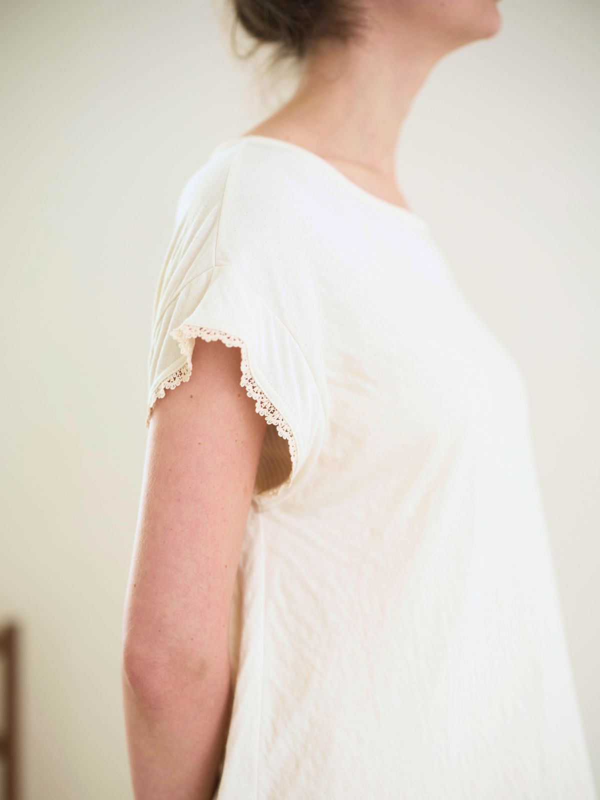 リリー半袖トップス ナチュラル