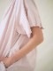 【残りわずか】アリウムパフスリーブワンピース　ピンク　