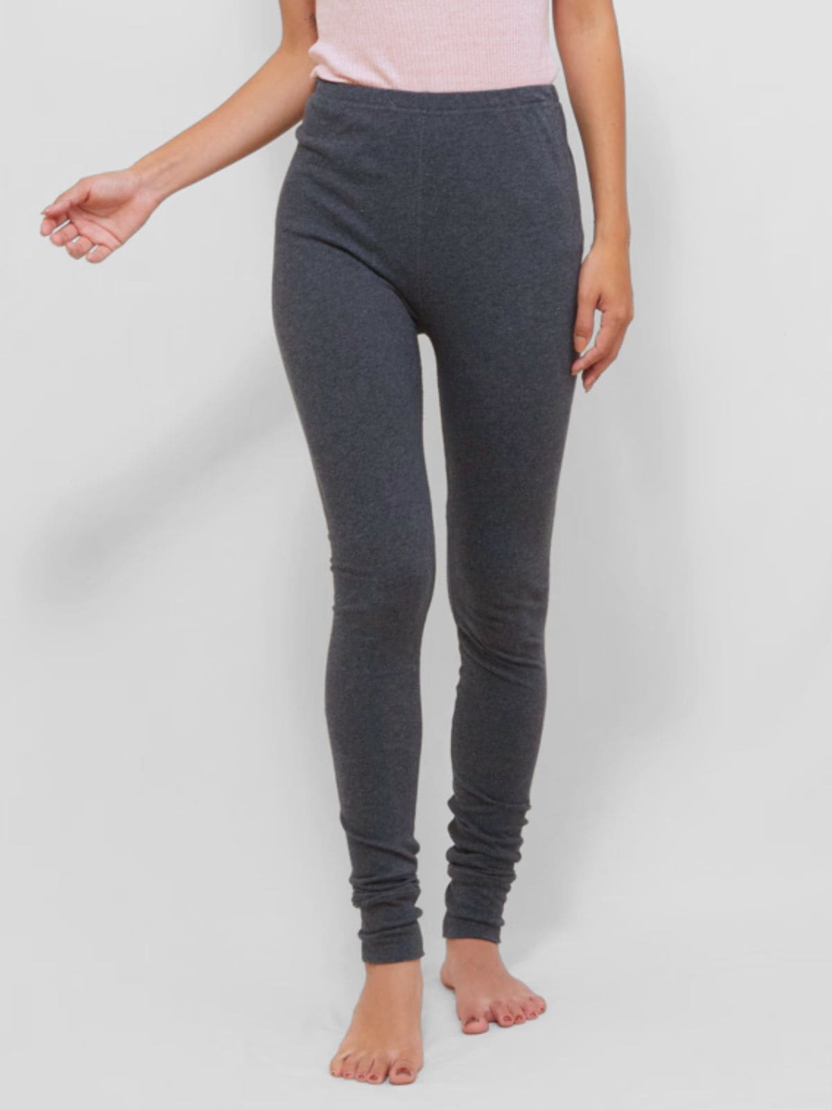 定番｜ファインニットレギンス チャコールグレー | すべての商品