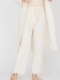 スズランギャザードレス＆パンツセット ナチュラル（S/M/L）