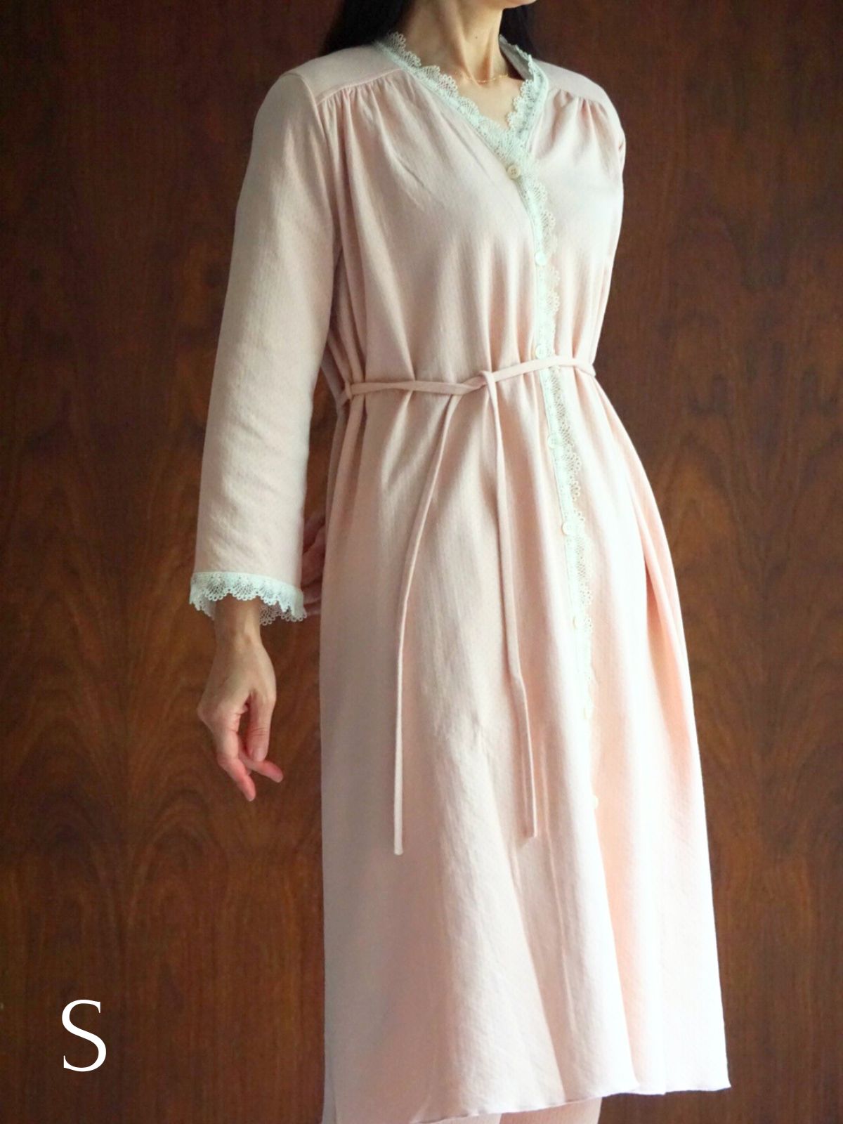 スズランギャザードレス＆パンツセット ピンク（S/M/L）