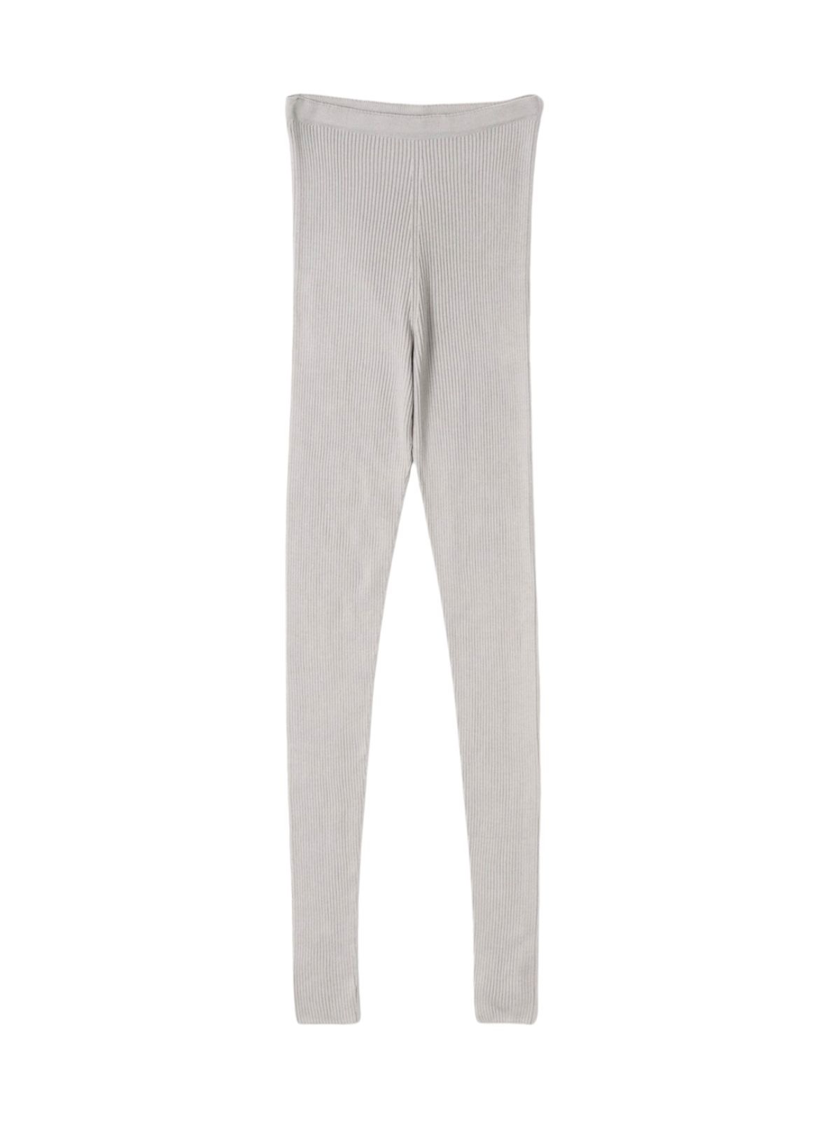 NEW｜シルクエアリーレギンス ペールグレー