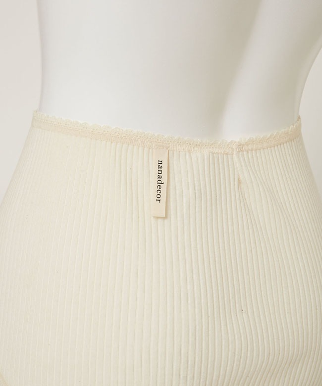 ナナリブショーツ（深履き）　ナチュラル