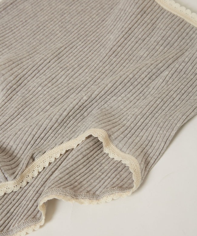 ナナリブショーツ（深履き）　グレー