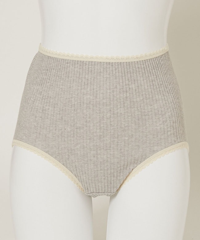 ナナリブショーツ（深履き）　グレー