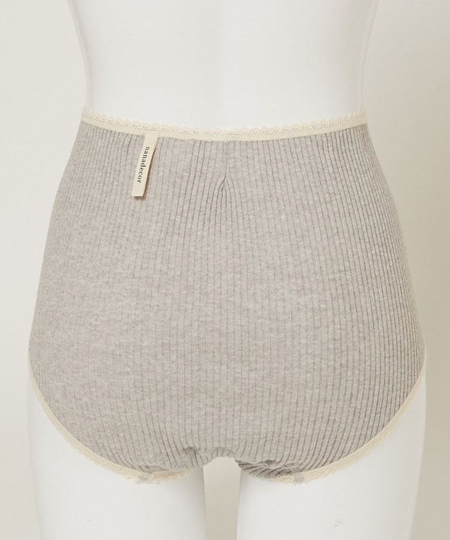 ナナリブショーツ（深履き）　グレー