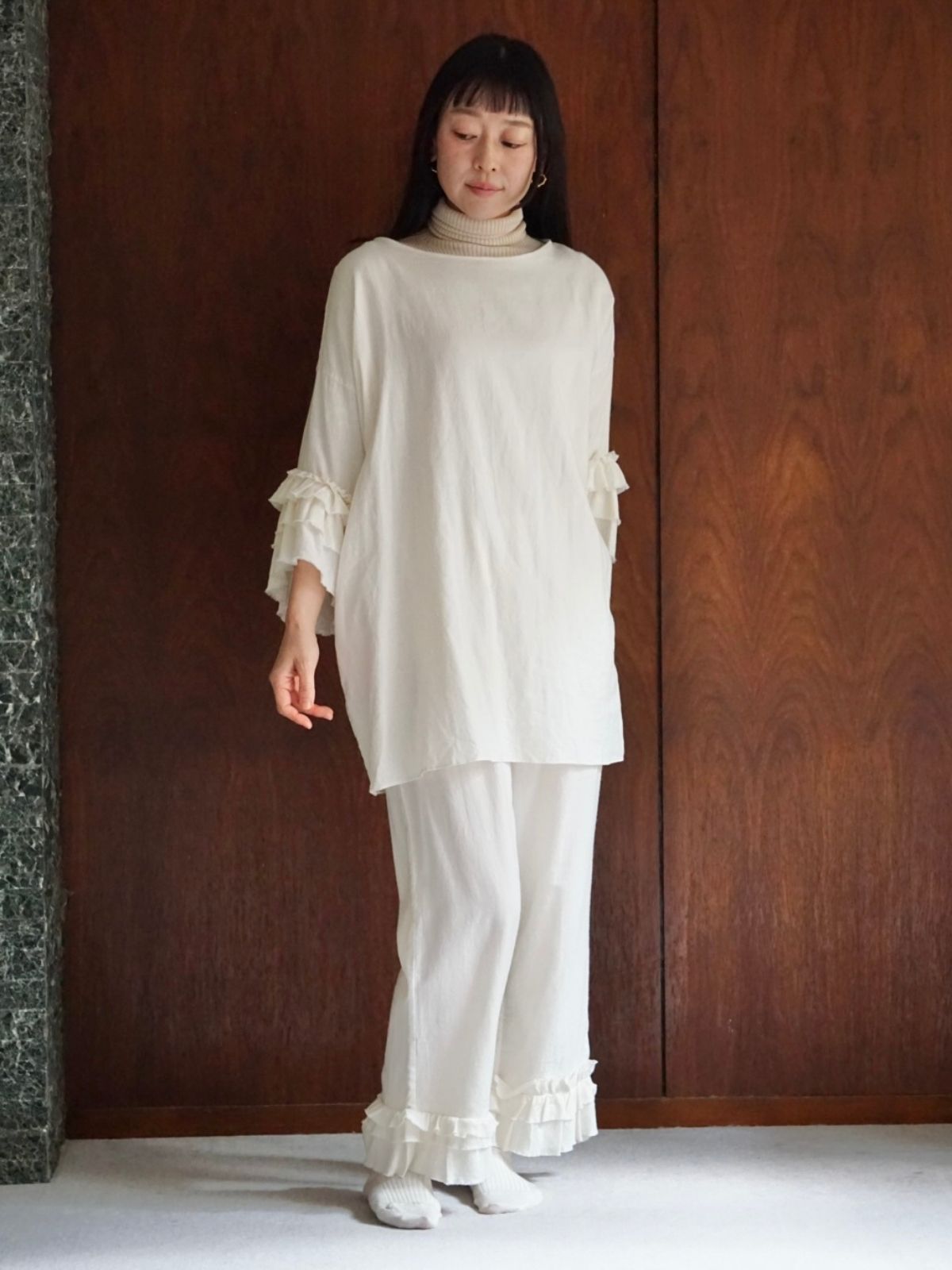 【再入荷】ローズマリードレス　ナチュラル