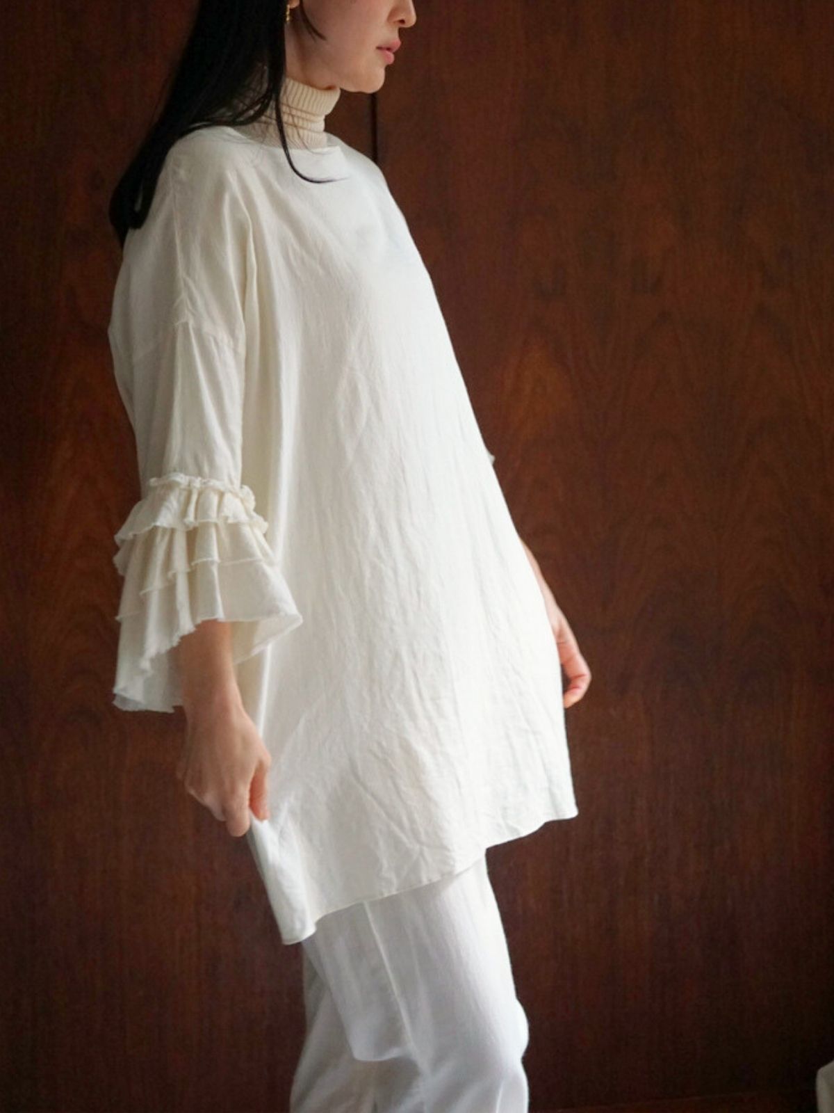 【再入荷】ローズマリードレス　ナチュラル