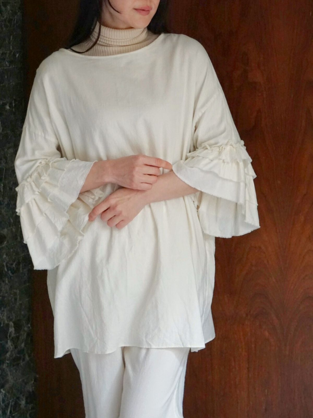 【再入荷】ローズマリードレス　ナチュラル