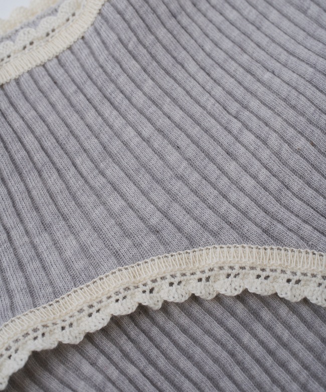 ナナリブショーツベーシック（普通履き）　グレー