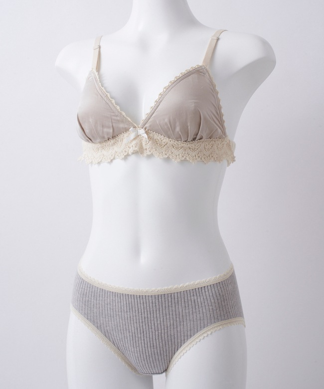 ナナリブショーツベーシック（普通履き）　グレー