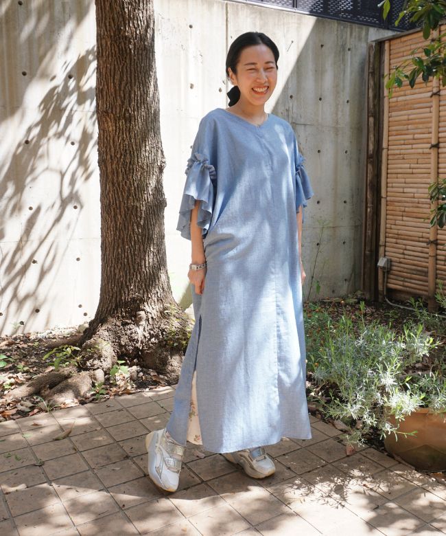 自分を見つける旅に出る」中川正子さんみずいろのドレス | 美しく眠る