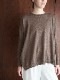 【NEW】【WOOL70%/CASHMERE30%】イタリアニットワイドプルオーバー（ライトピンク/ブラウン/チャコールグレー）
