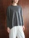 【NEW】【WOOL70%/CASHMERE30%】イタリアニットワイドプルオーバー（ライトピンク/ブラウン/チャコールグレー）