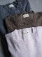 【NEW】【WOOL70%/CASHMERE30%】イタリアニットワイドプルオーバー（ライトピンク/ブラウン/チャコールグレー）