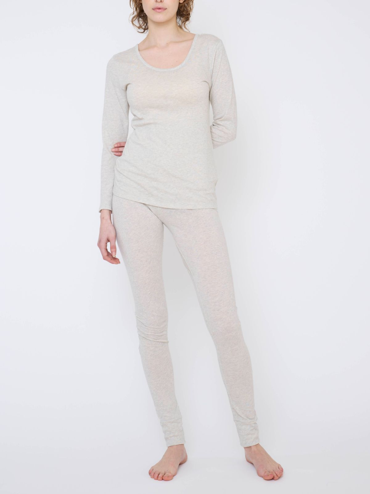 ファインニットUネックトップス（M/L）