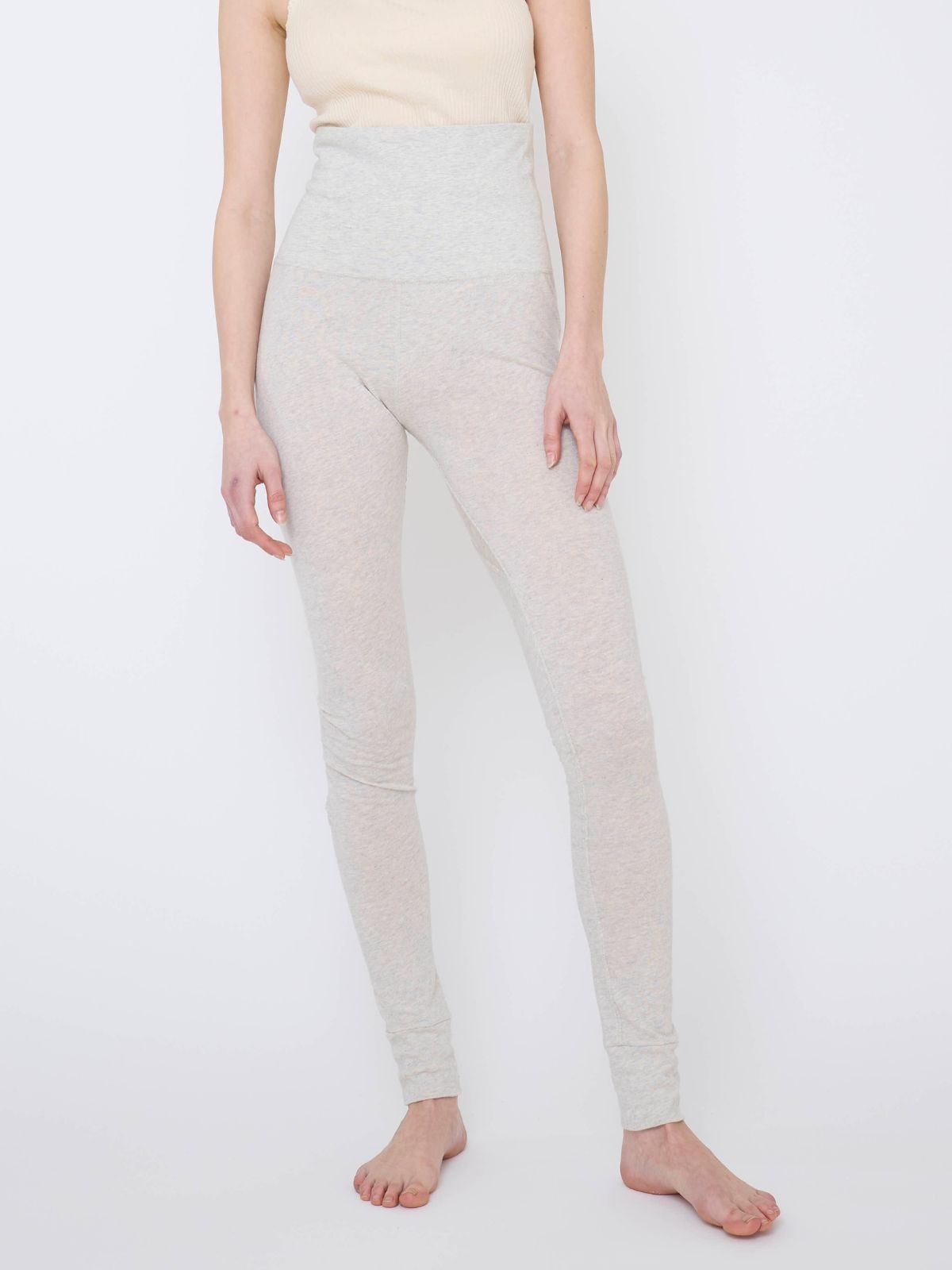 nanadecor ナナデェコール　ファインニットレギンス　ライトグレー 定番アイテム｜ファインニットレギンス ライトグレー | すべての
