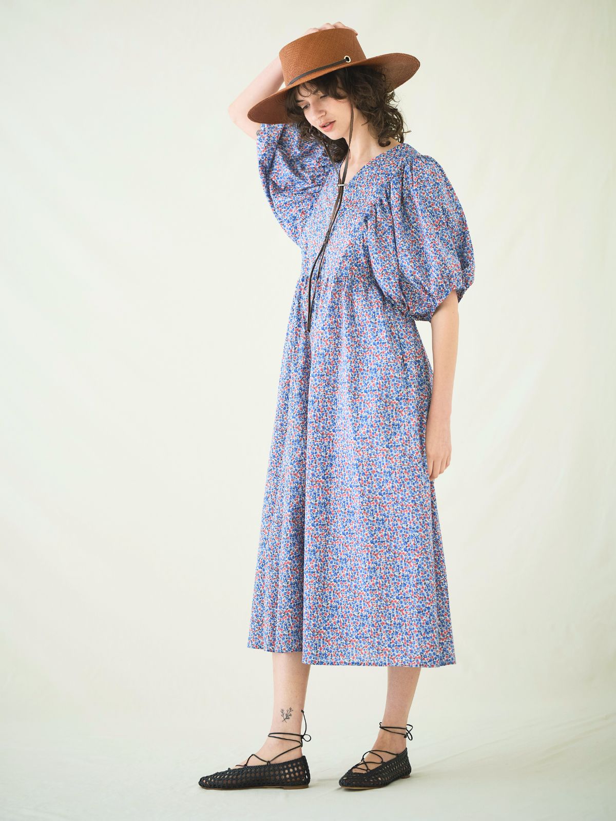 joieve ジョエブ　キャンディーパフスリーブワンピース joieve キャンディパフスリーブワンピース