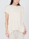 ファインニットツイストTシャツ ナチュラル
