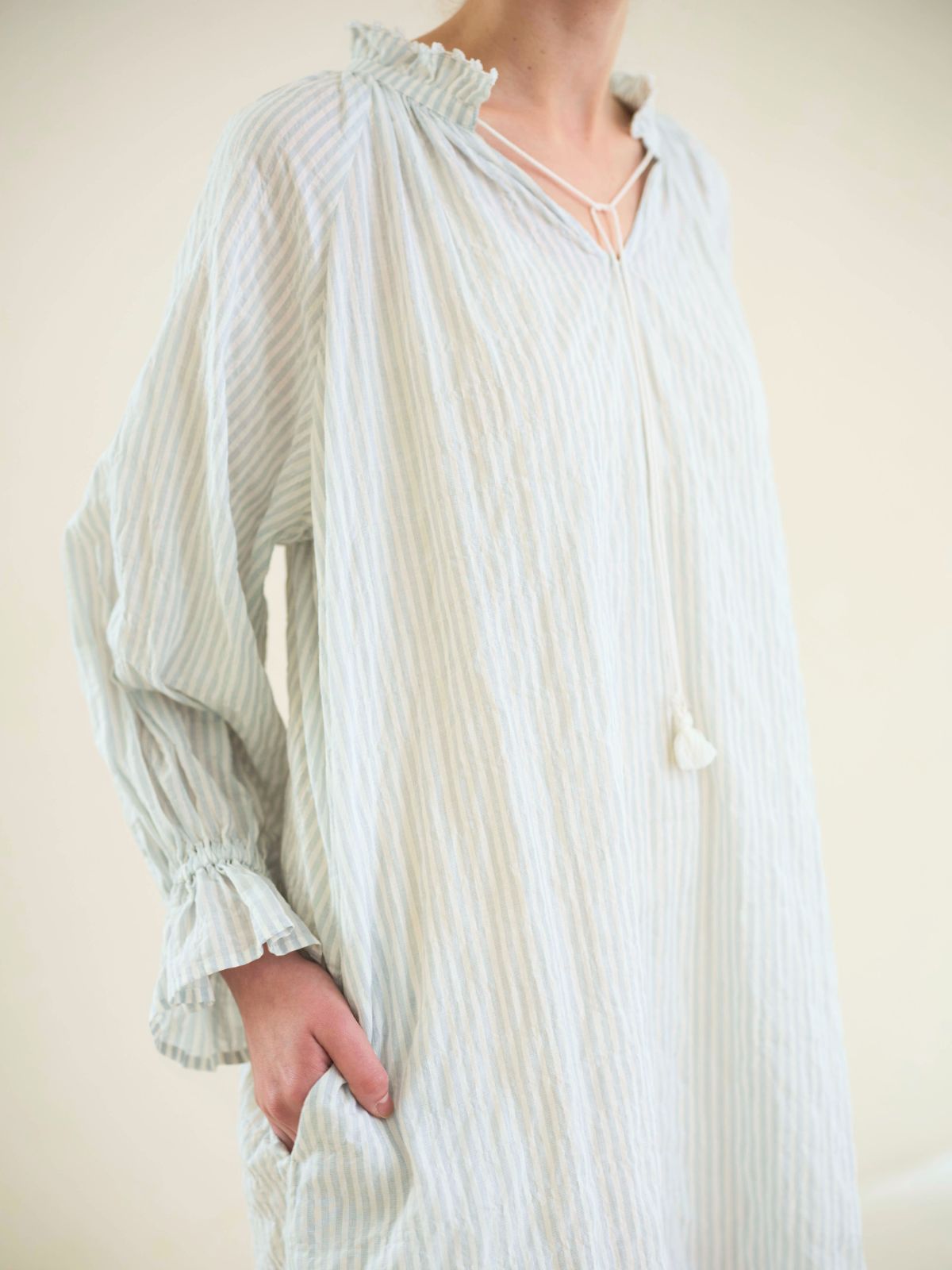 ユーカリストライプショートパンツ | すべての商品 | 美しく眠る