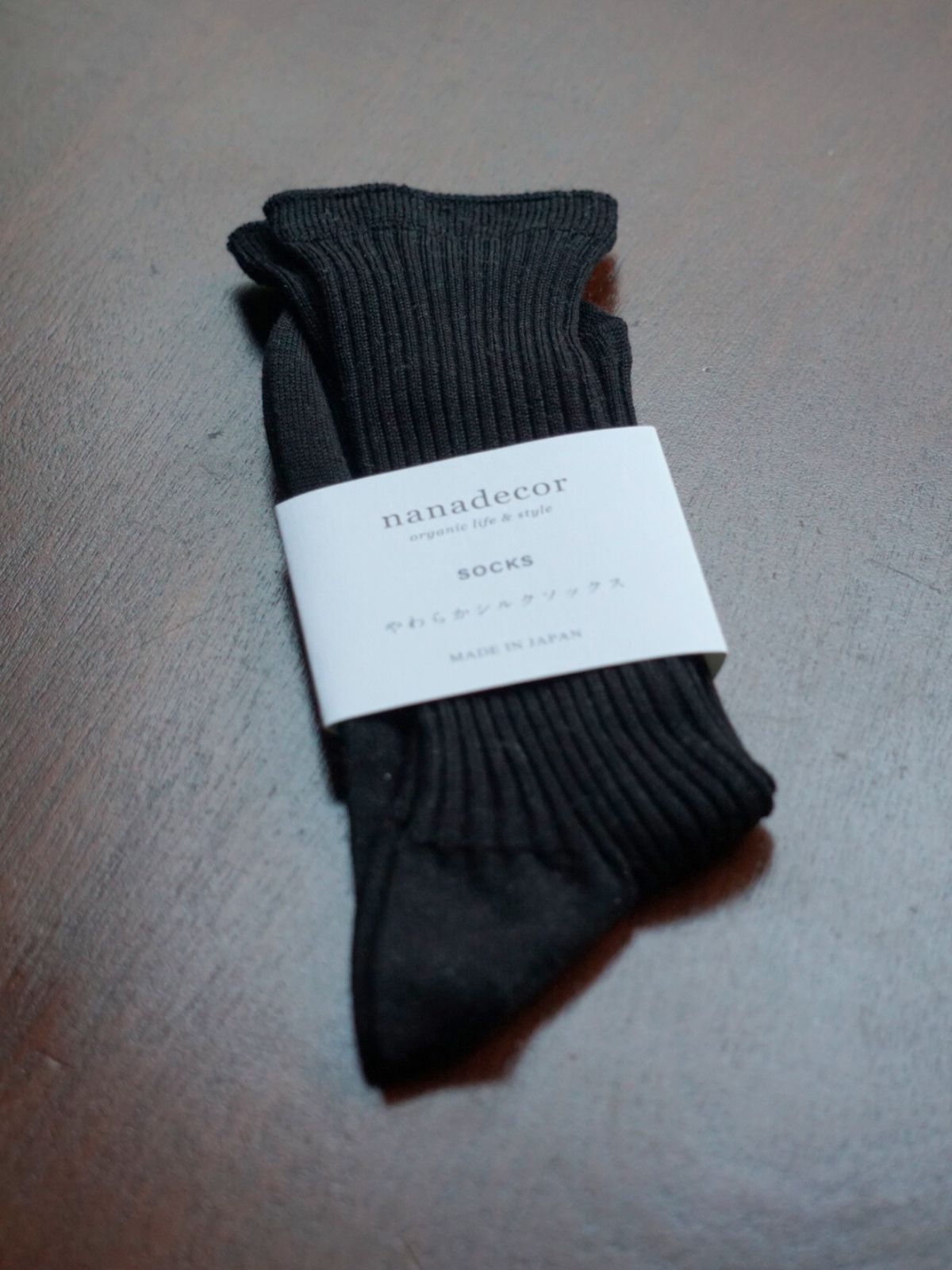 やわらかシルクソックス（ナチュラル/ライトローズ/ブラック/ブルー）