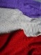 【NEW】【WOOL70%/CASHMERE30%】イタリアニットタートル（ライトベージュ//レッド/パープル）
