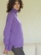 【NEW】【WOOL70%/CASHMERE30%】イタリアニットタートル（ライトベージュ//レッド/パープル）