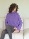 【NEW】【WOOL70%/CASHMERE30%】イタリアニットタートル（ライトベージュ//レッド/パープル）