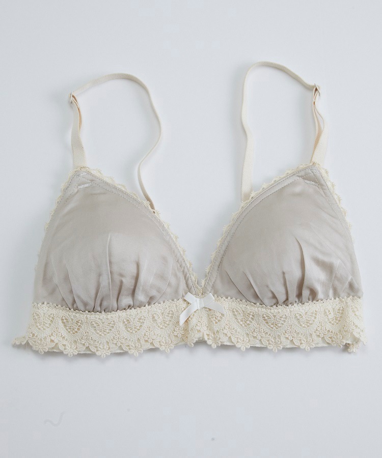 ➀ Aubadeブラ FR95 HK12 OPAL トライアングルプランジブラ 下着