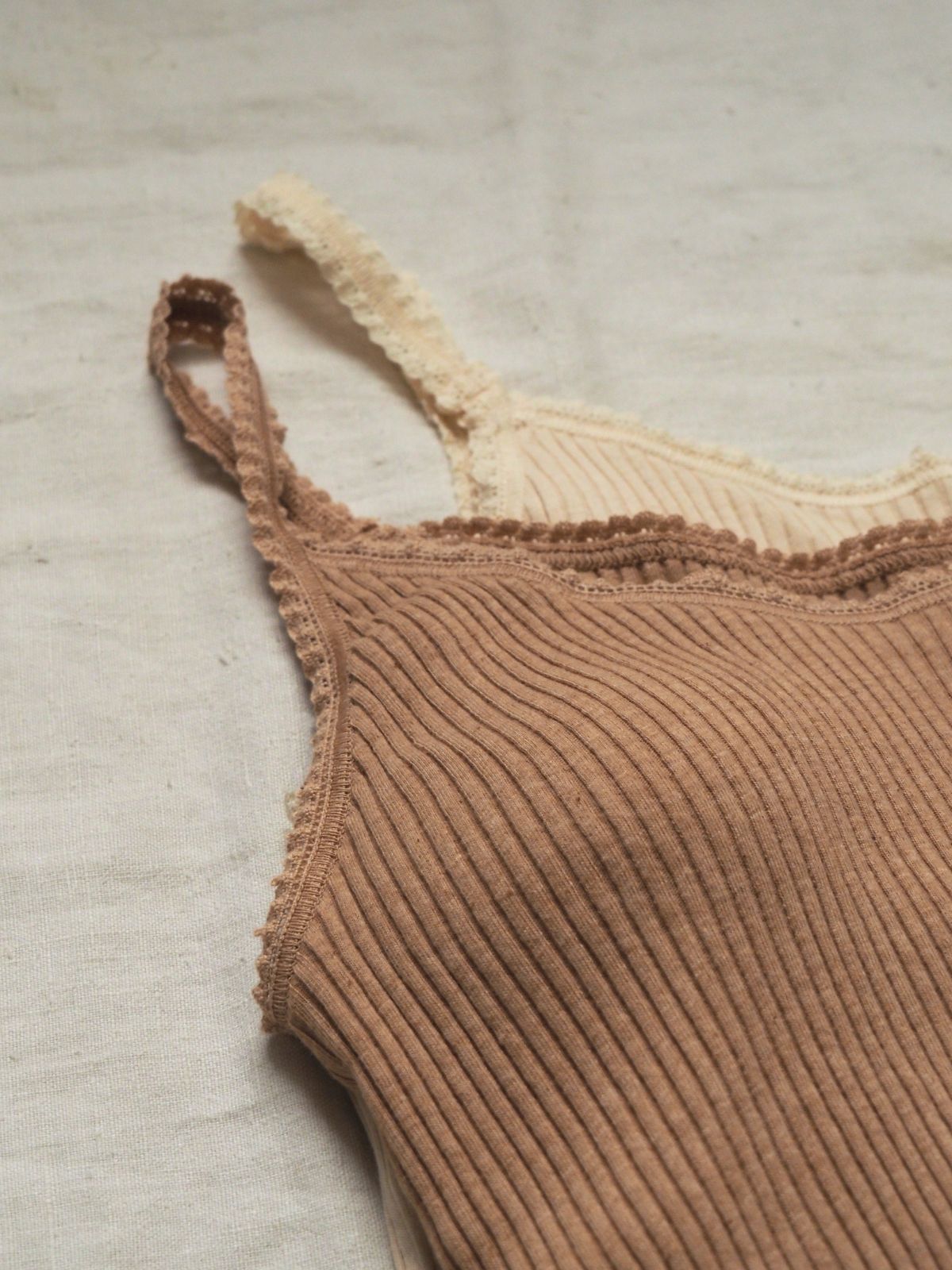 数量限定】【抗菌防臭・UVカット】ナナリブカップ付キャミソール