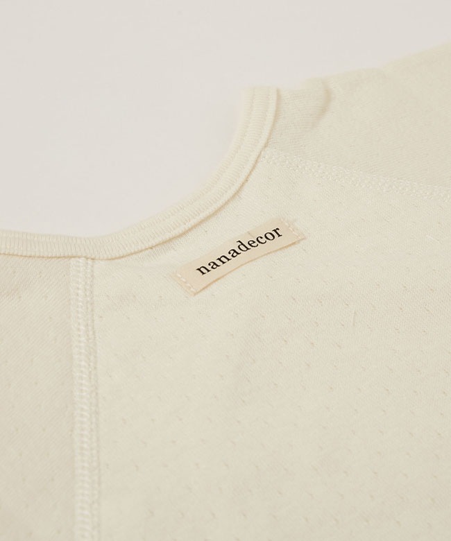 【残りわずか】オーガニックコットンたんぽぽ　ベビートップ