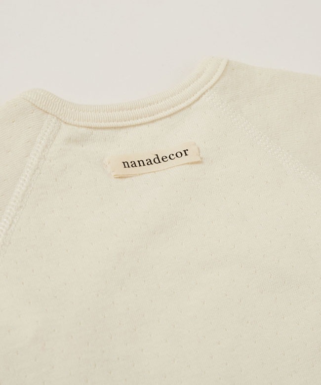 【残りわずか】オーガニックコットンたんぽぽ　ベビートップ