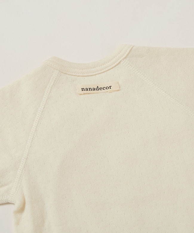 【残りわずか】オーガニックコットンたんぽぽ　ベビートップ