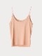 ジャスミンストレッチカップ付きキャミ ピンク