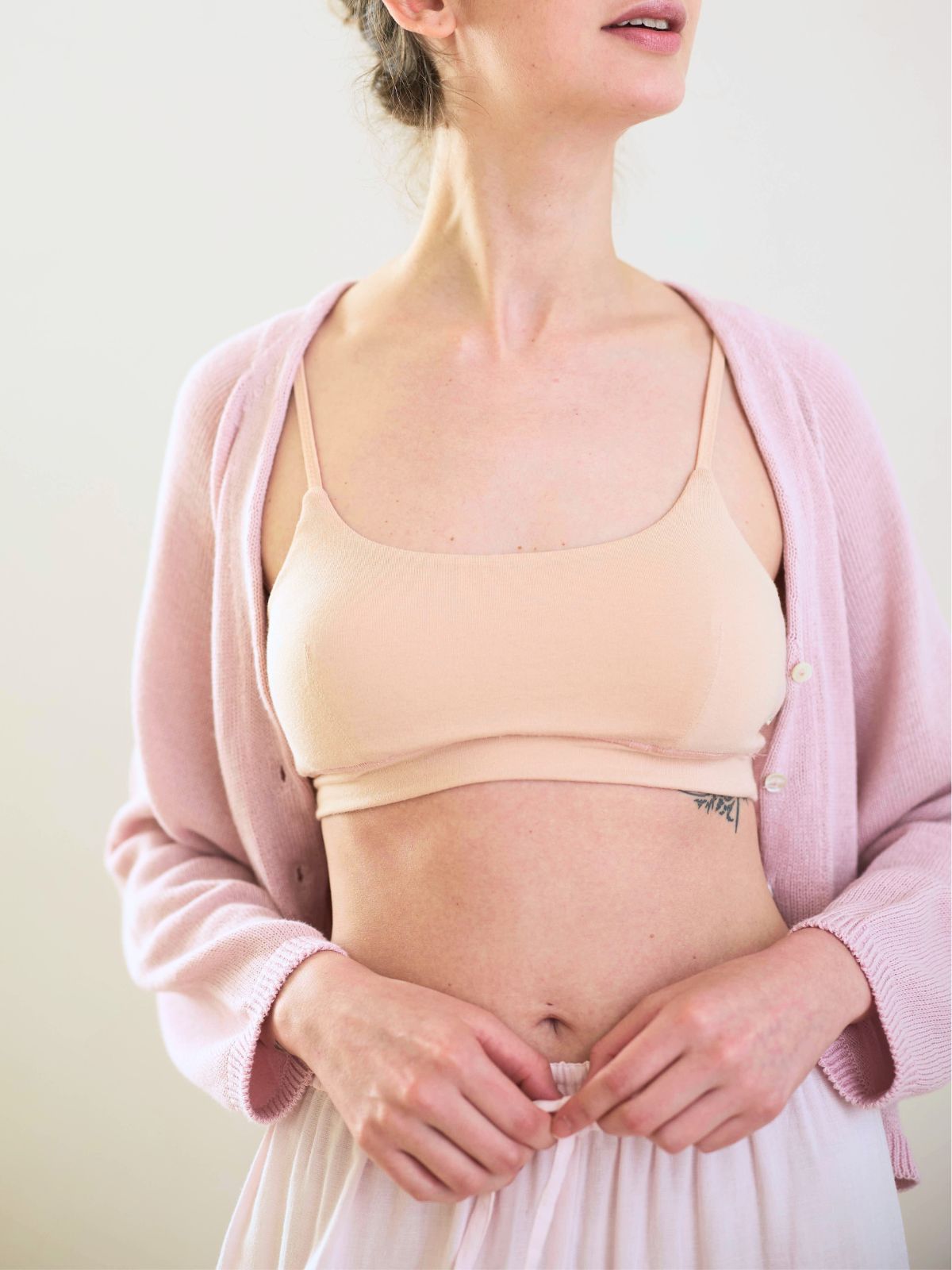 【残りわずか】ジャスミンストレッチブラ ピンク