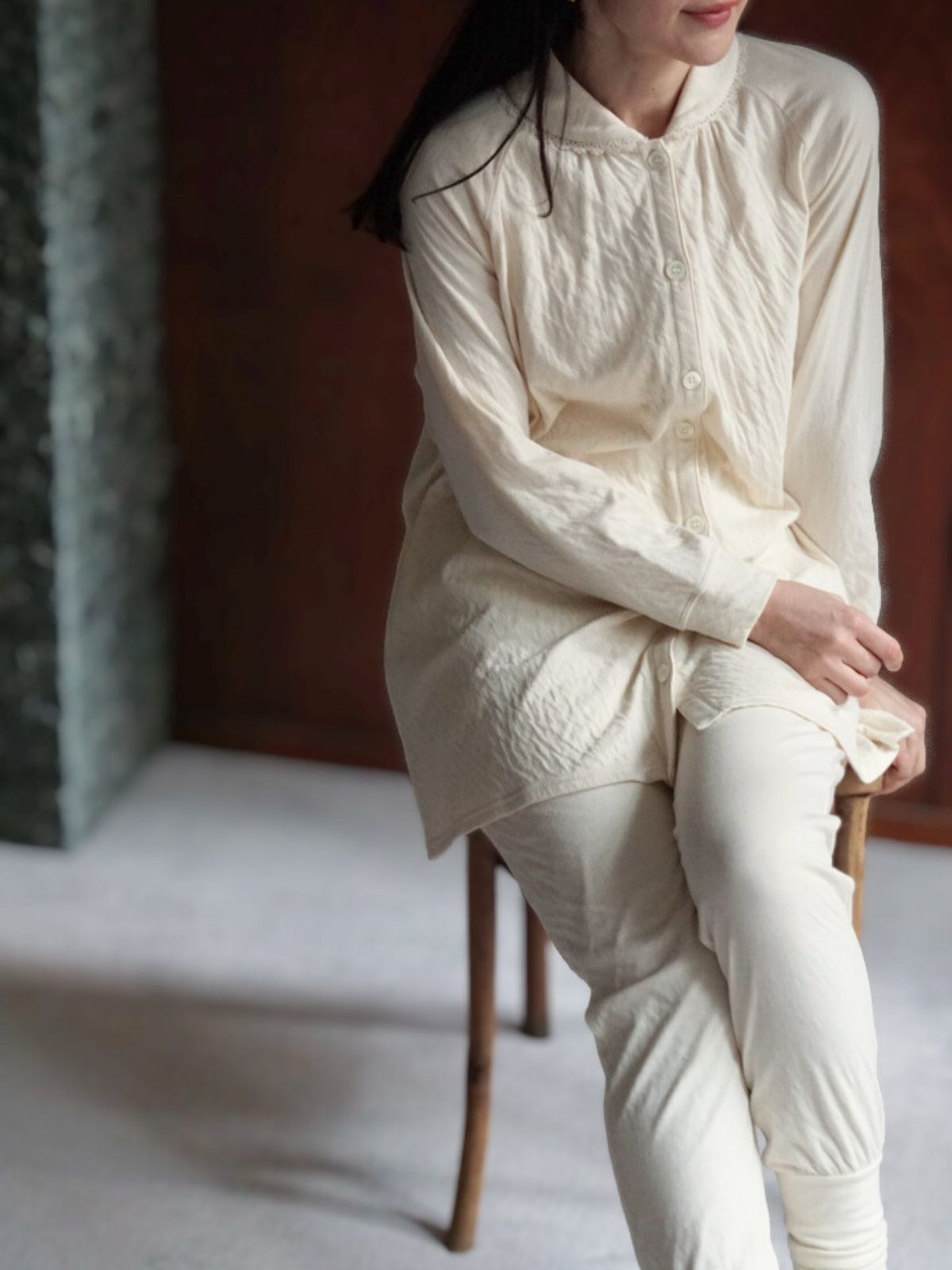 リリーパジャマ上下セット（選べるボトムス） *組み合わせにより価格が異なります